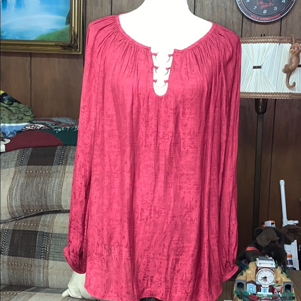 Beautiful long sleeve sheer top